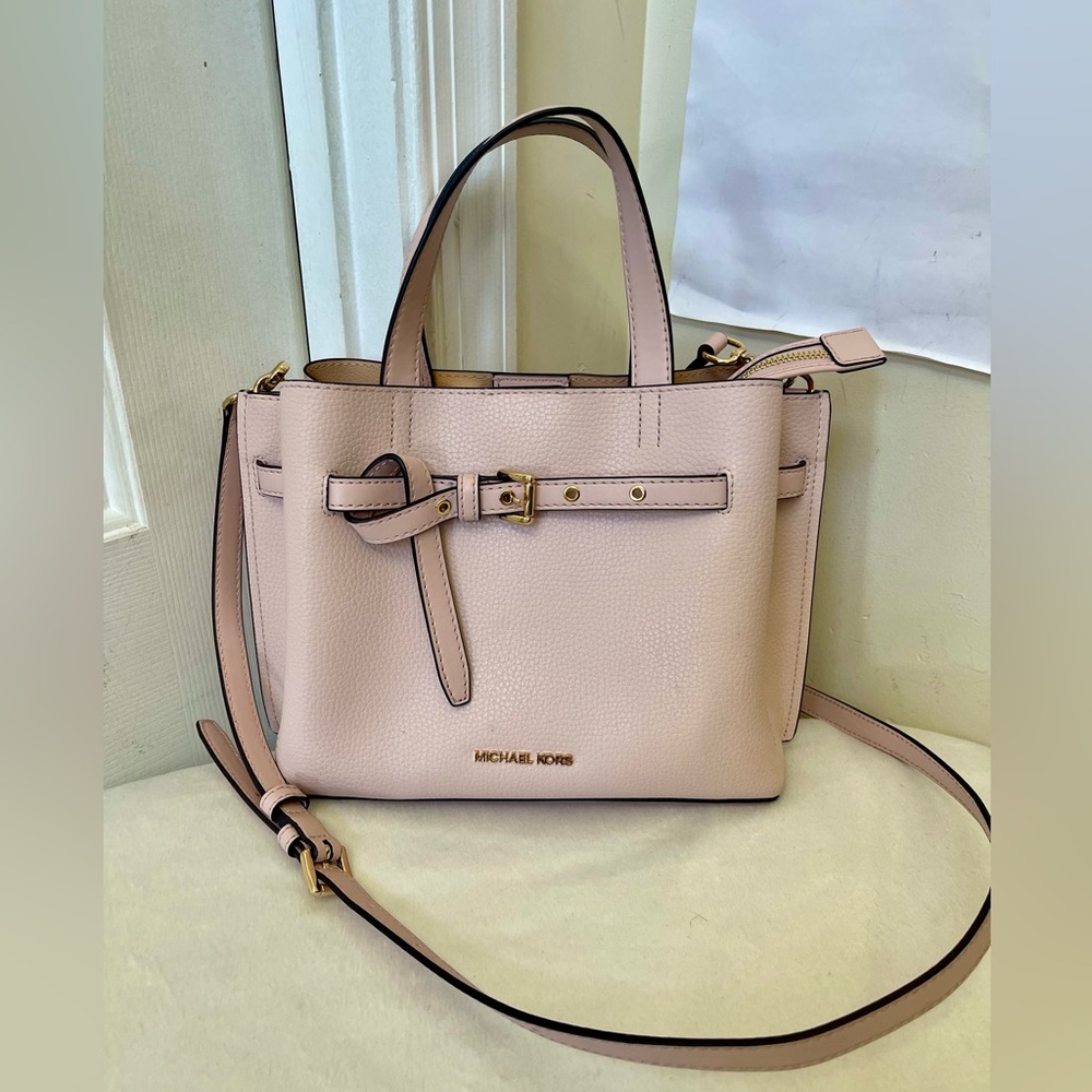 Michael Kors Blush Pink Satchel like new